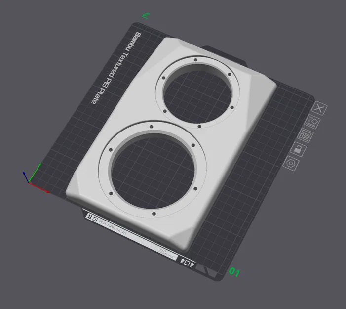 Loa HiFi 2 Đường Tiếng In 3D Crystals / Thùng Loa Tự Chế - Image 7