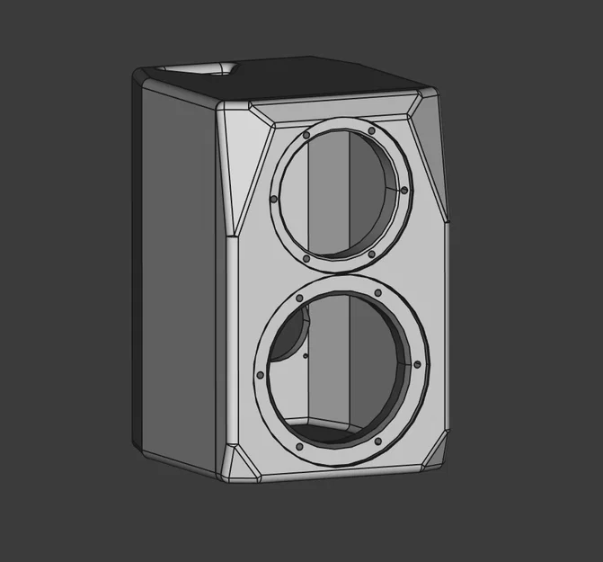 Loa HiFi 2 Đường Tiếng In 3D Crystals / Thùng Loa Tự Chế - Image 10