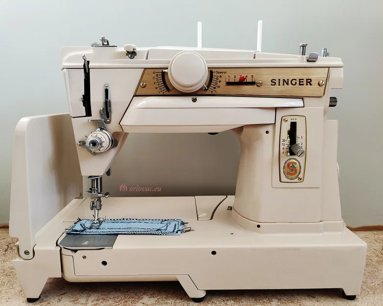 Chốt chỉ và Đế giữ cho máy may Singer Slant-o-Matic - Image 1