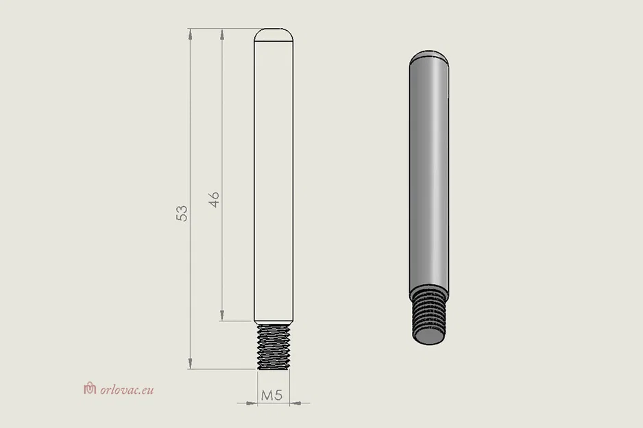 Chốt chỉ và Đế giữ cho máy may Singer Slant-o-Matic - Image 26