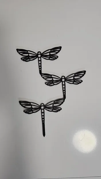 Giàn leo cây cảnh hình chuồn chuồn 3D - Phụ kiện trang trí độc đáo - Image 2