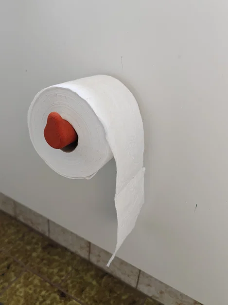 Giá treo giấy vệ sinh nam châm thông minh - In 3D tiện lợi - Image 1