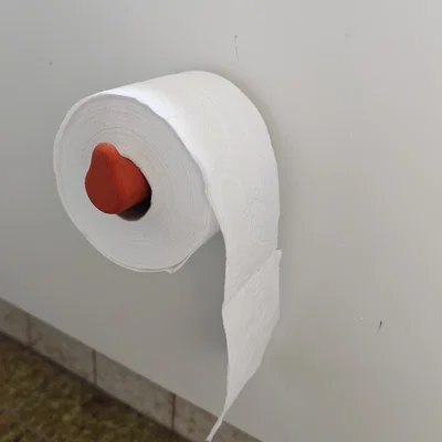 Giá treo giấy vệ sinh nam châm thông minh - In 3D tiện lợi