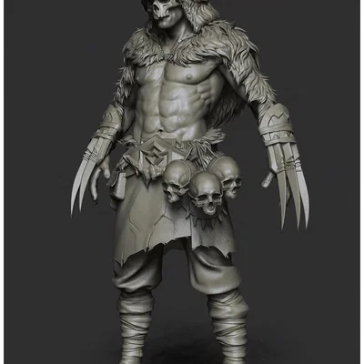 Mô hình 3D Vendol Druid: Chiến binh huyền bí cho người chơi RPG
