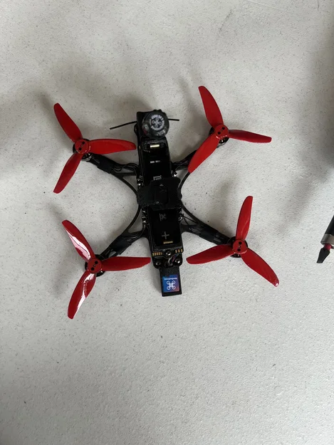Bộ linh kiện in 3D cho FPV drone Lionbee từ NewBeeDrone - Image 1