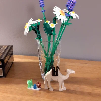 Mô hình lạc đà 3D tương thích hoàn toàn với Lego cho bộ sưu tập