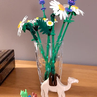 Mô hình lạc đà 3D tương thích hoàn toàn với Lego cho bộ sưu tập