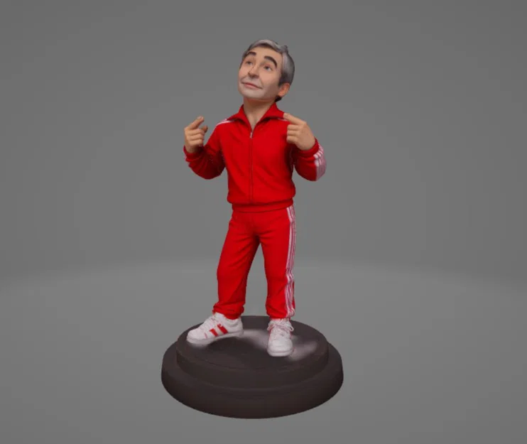 Mô hình 3D nhân vật Badi Ekrem (Hababam Sınıfı) để trang trí - Image 2