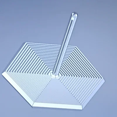 Mô hình đồ chơi giải trí Hexagonal Fidget 3D độc đáo