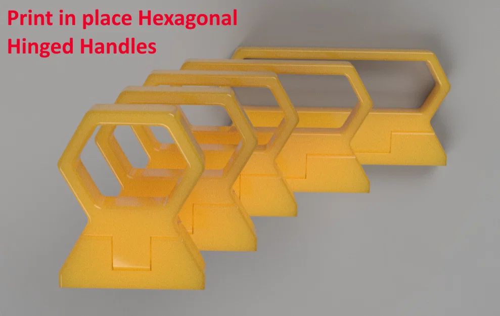 Tay nắm ngăn kéo hình lục giác (Hexagon Drawer Handles) - Image 2