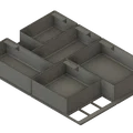 Bộ đế Gridfinity và hộp cho thùng aidB Eurobox 400x300 (120&75mm) - Thumbnail 12