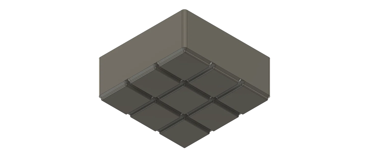Bộ đế Gridfinity và hộp cho thùng aidB Eurobox 400x300 (120&75mm) - Image 16