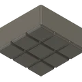 Bộ đế Gridfinity và hộp cho thùng aidB Eurobox 400x300 (120&75mm) - Thumbnail 16