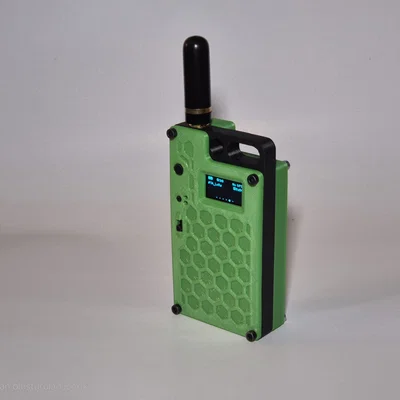 Nắp Lưng In 3D Cho Vỏ Heltec V3 - Hỗ Trợ Pin 605080
