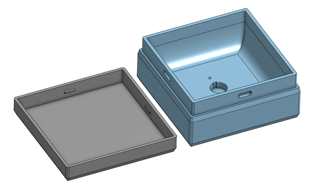 Mẫu Hộp Đa Năng 45x45mm Có Nắp Đậy Tiện Lợi Cho Mọi Gia Đình - Image 1