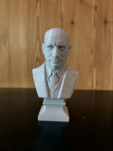 Bức tượng bán thân André Pierre (Isaac) Dac - Image 2