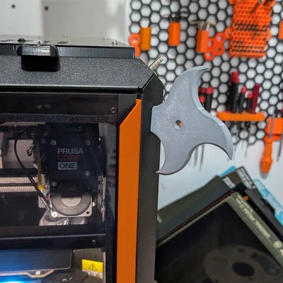 Phi tiêu Shuriken gắn nam châm 5x3mm - Phụ kiện trang trí 3D độc đáo