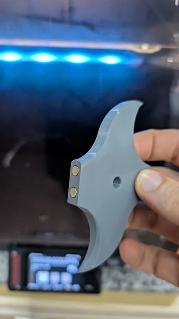 Phi tiêu Shuriken gắn nam châm 5x3mm - Phụ kiện trang trí 3D độc đáo - Image 2