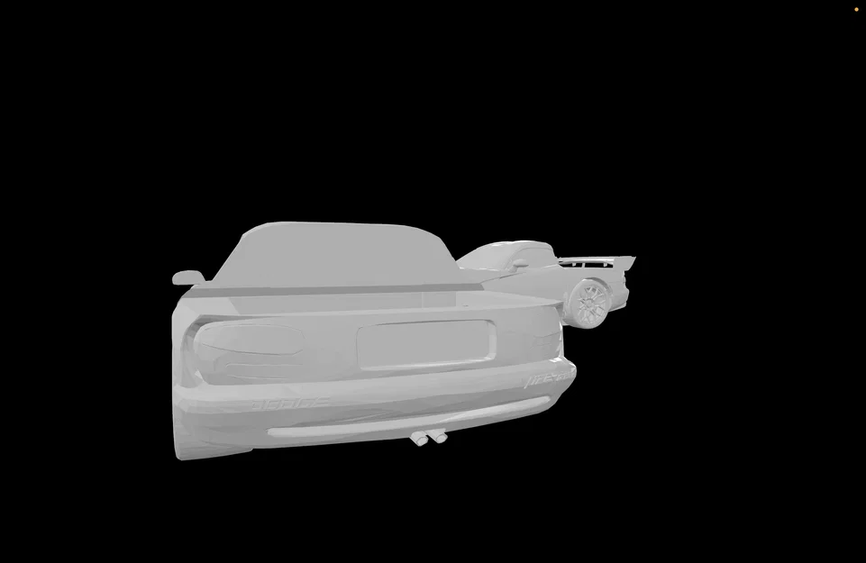 Bộ sưu tập mô hình Dodge Viper độ phong cách xe bán tải 3D - Image 7