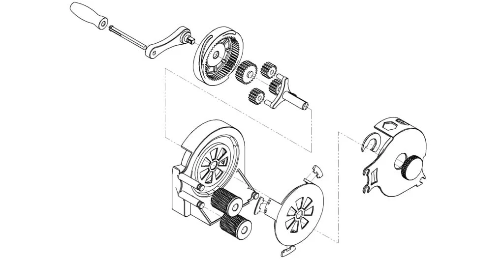 Hệ thống Cuộn đai căng (In 3D hoàn toàn 100%) - Image 2