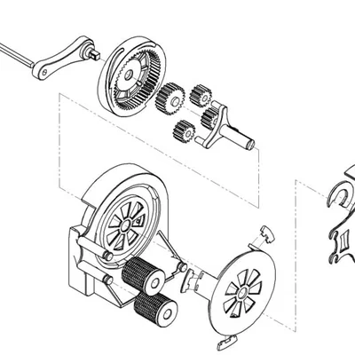 Hệ thống Cuộn đai căng (In 3D hoàn toàn 100%)