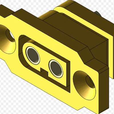 Mô hình Jack Cắm Nguồn XT60E-F Dành Cho Dự Án Điện Tử DIY