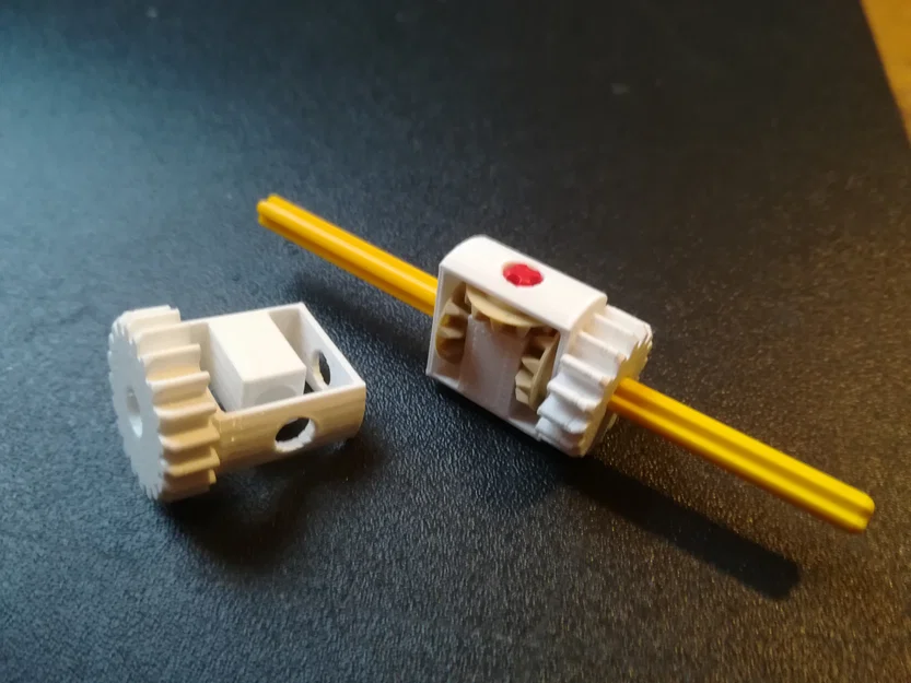 Lego Micro Diff (Thiết kế nhỏ gọn & mô-đun) - Image 1