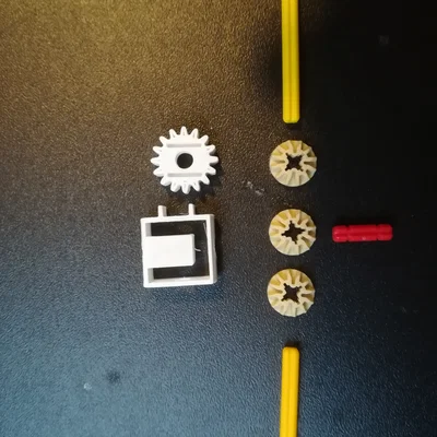 Lego Micro Diff (Thiết kế nhỏ gọn & mô-đun)