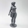 Mô hình Nữ Điệp viên Bí mật (Female Secret Agent Figurine) - Thumbnail 1