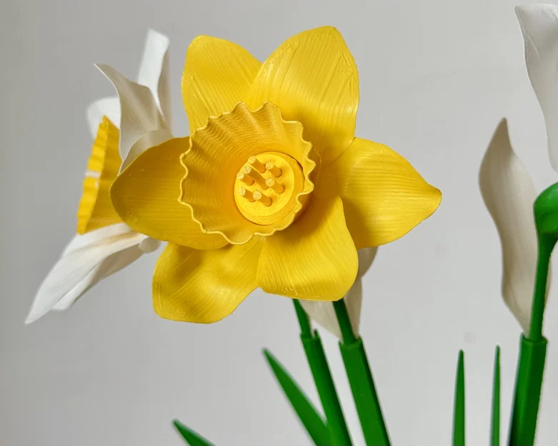 Bó hoa thủy tiên ngày Lễ Phục sinh in 3D - Image 6