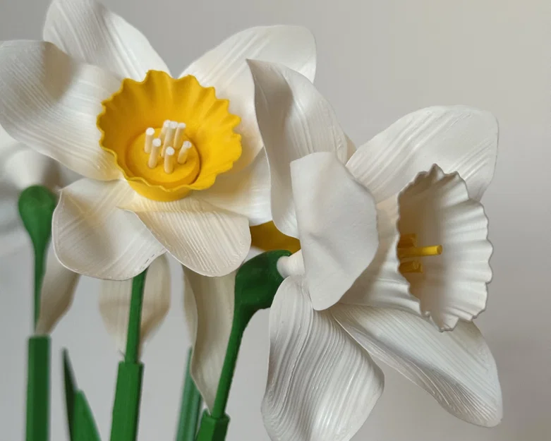 Bó hoa thủy tiên ngày Lễ Phục sinh in 3D - Image 14