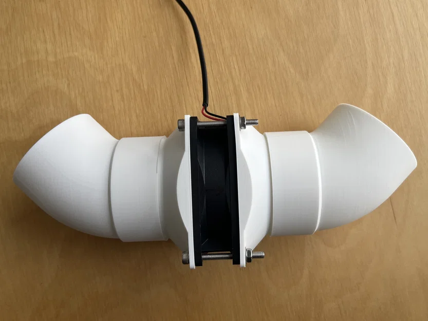 Adapter nối quạt máy tính 80mm sang ống dẫn khí 2.5 inch (65mm) - Image 4