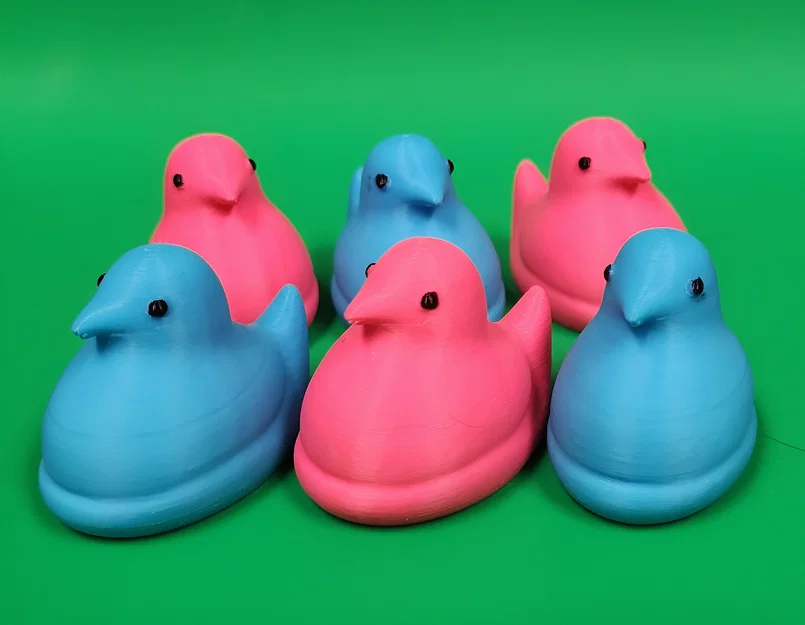Mô hình chú chim Peep trang trí bàn làm việc cực xinh - Image 1