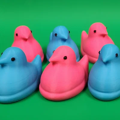 Mô hình chú chim Peep trang trí bàn làm việc cực xinh