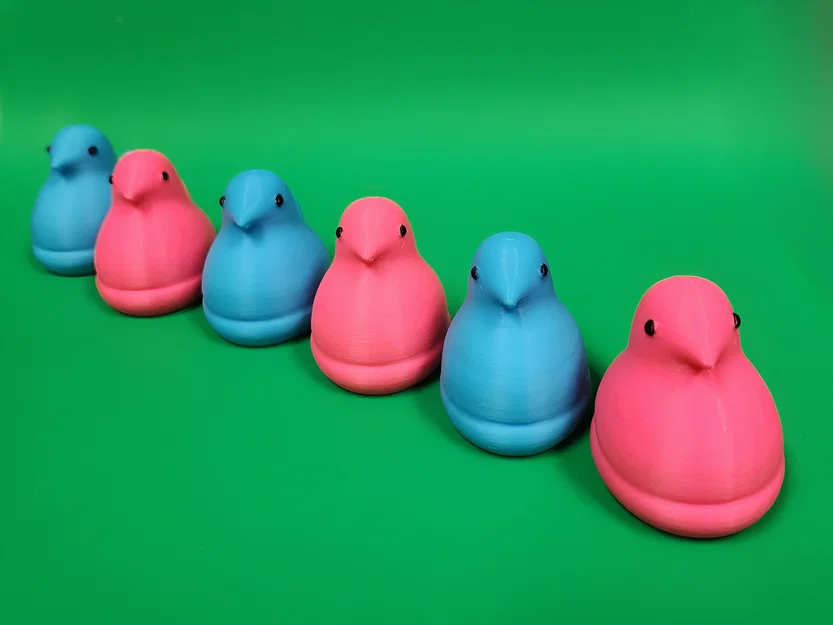 Mô hình chú chim Peep trang trí bàn làm việc cực xinh - Image 3