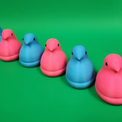 Mô hình chú chim Peep trang trí bàn làm việc cực xinh