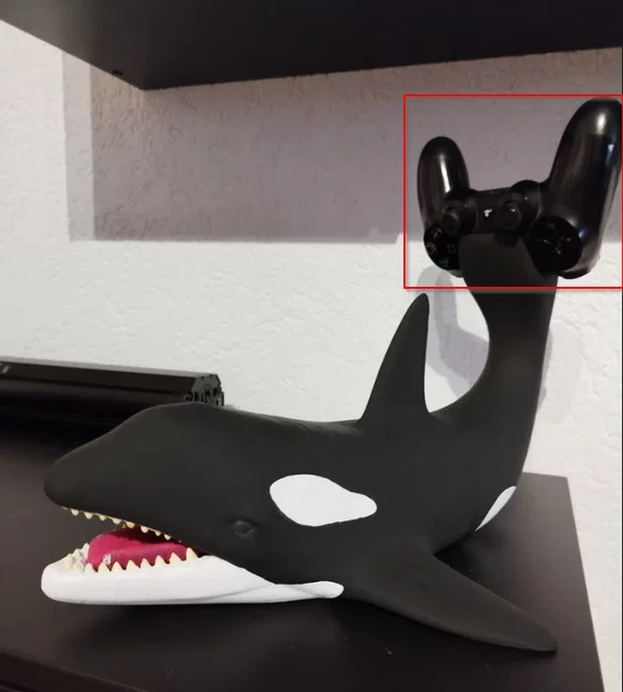 Giá Đỡ Tay Cầm PS5 (và PS4) Hình Cá Orca - Image 2