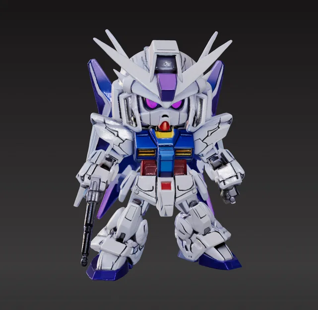 Mô hình Gundam Chibi Mecha: File in 3D ấn tượng cho tín đồ robot - Image 1