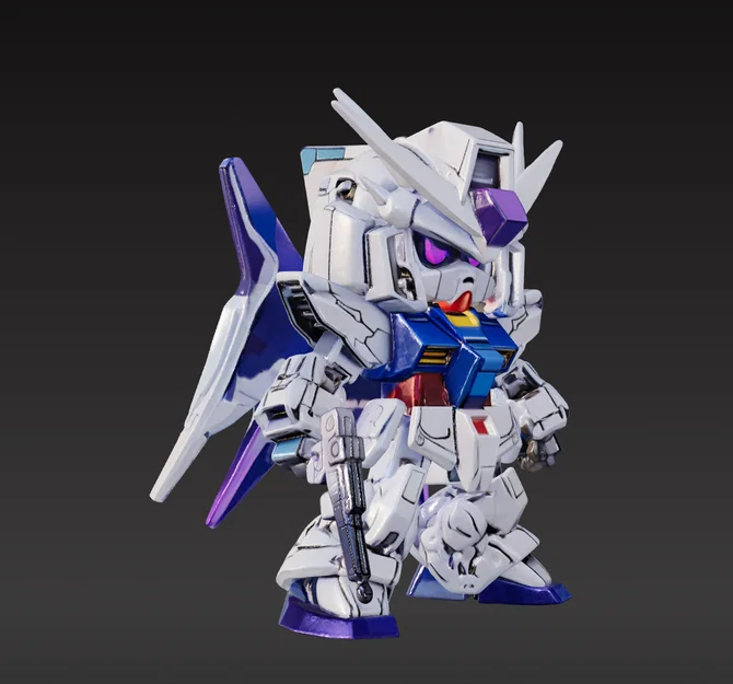 Mô hình Gundam Chibi Mecha: File in 3D ấn tượng cho tín đồ robot - Image 2