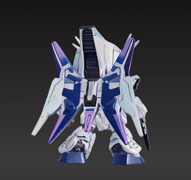 Mô hình Gundam Chibi Mecha: File in 3D ấn tượng cho tín đồ robot - Image 3