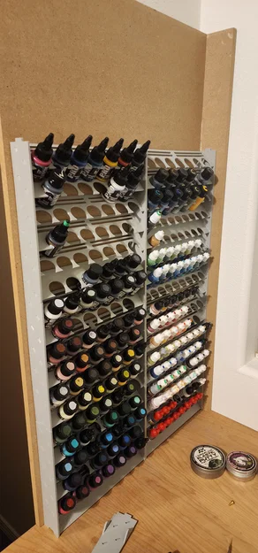 Kệ Đựng Sơn Acrylic Dạng Đứng (Vertical Acrylic Paint Rack) - Image 1