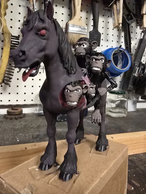 Mô hình Quái vật Nửa ngựa Pony - Nửa khỉ - Image 1