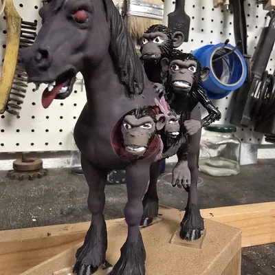 Mô hình Quái vật Nửa ngựa Pony - Nửa khỉ