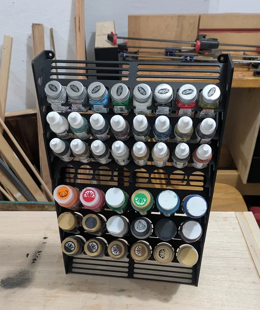 Giá Đựng Sơn Dọc Dạng Modun (Modular Vertical Paint Rack) - Image 1