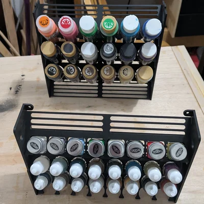 Giá Đựng Sơn Dọc Dạng Modun (Modular Vertical Paint Rack)