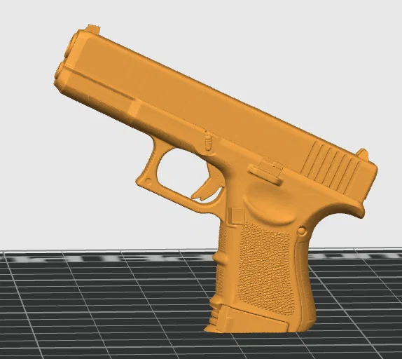 Móc khóa mô hình súng lục phong cách Counter-Strike 2 in 3D - Image 2