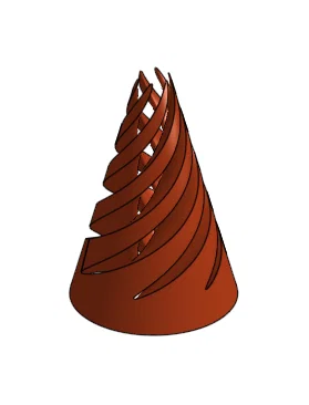 Spiral Passthrough - Mô hình xoắn ốc xuyên thấu cực độc đáo - Image 2