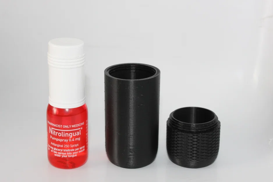 Hộp bảo vệ chai xịt y tế Nitrolingual in 3D tiện lợi - Image 1