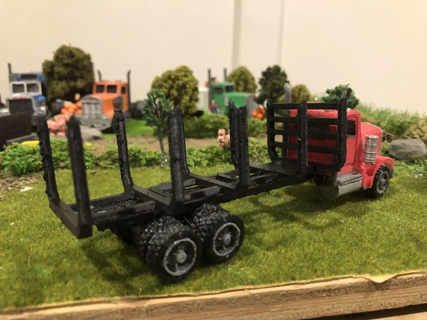 Bộ thùng xe tải tỉ lệ 1/64 cho mô hình W900A (In 3D) - Image 4