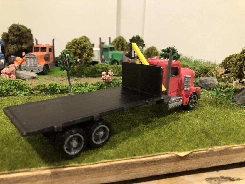 Bộ thùng xe tải tỉ lệ 1/64 cho mô hình W900A (In 3D) - Image 5